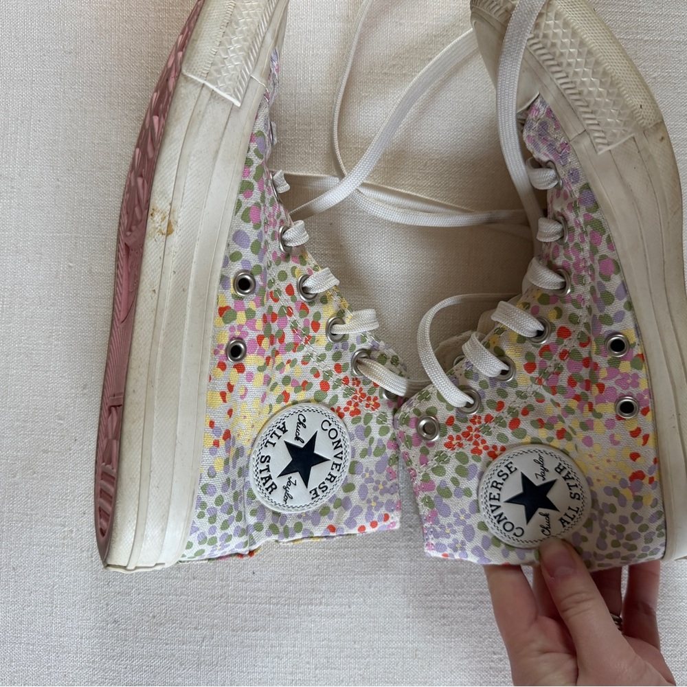 Converse Colorful Patterned High-Tops